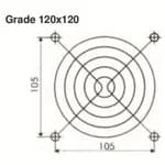Grade 120x120mm