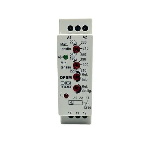 Supervisor de Tensão Monofásico DPSM-1 Digimec