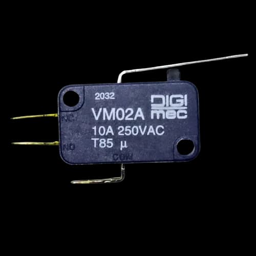 Micro Interruptor Miniatura Alavanca Plana VM02A Digimec