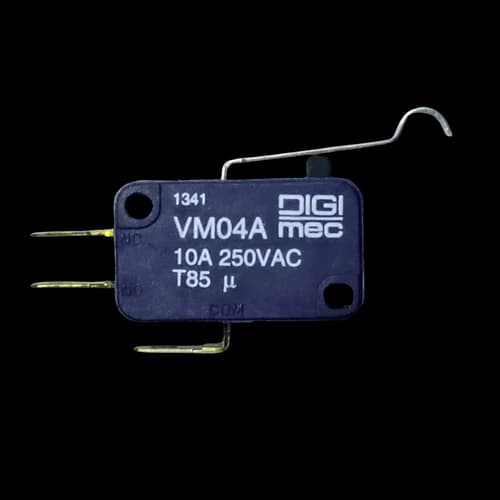 Micro Interruptor Miniatura Alavanca Curta com Rolete Simulado VM04A Digimec
