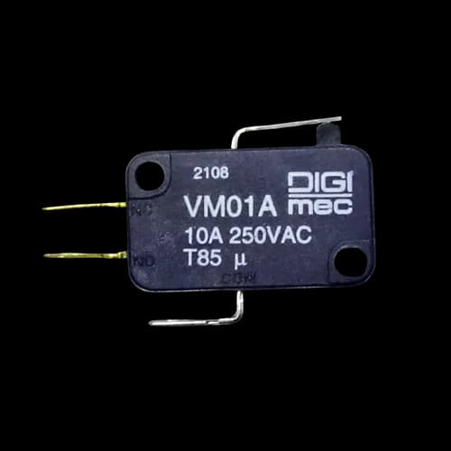 Micro Interruptor Miniatura Alavanca Plana Curta VM01A Digimec
