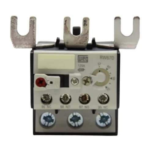 Relé de sobrecarga térmico para, contator, RW67-4D, escala: 57 - 70 Amp.