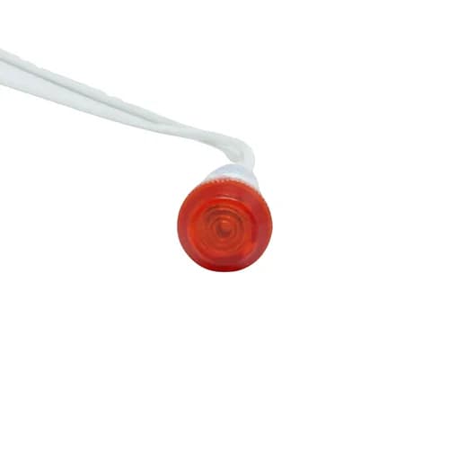 Sinaleiro 10mm Led Olho de Boi Vermelho PLR-108