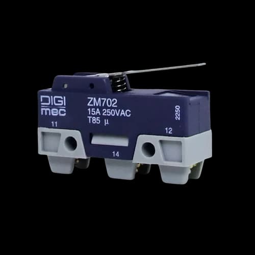 Micro Interruptor Alavanca Curta ZM702 Digimec