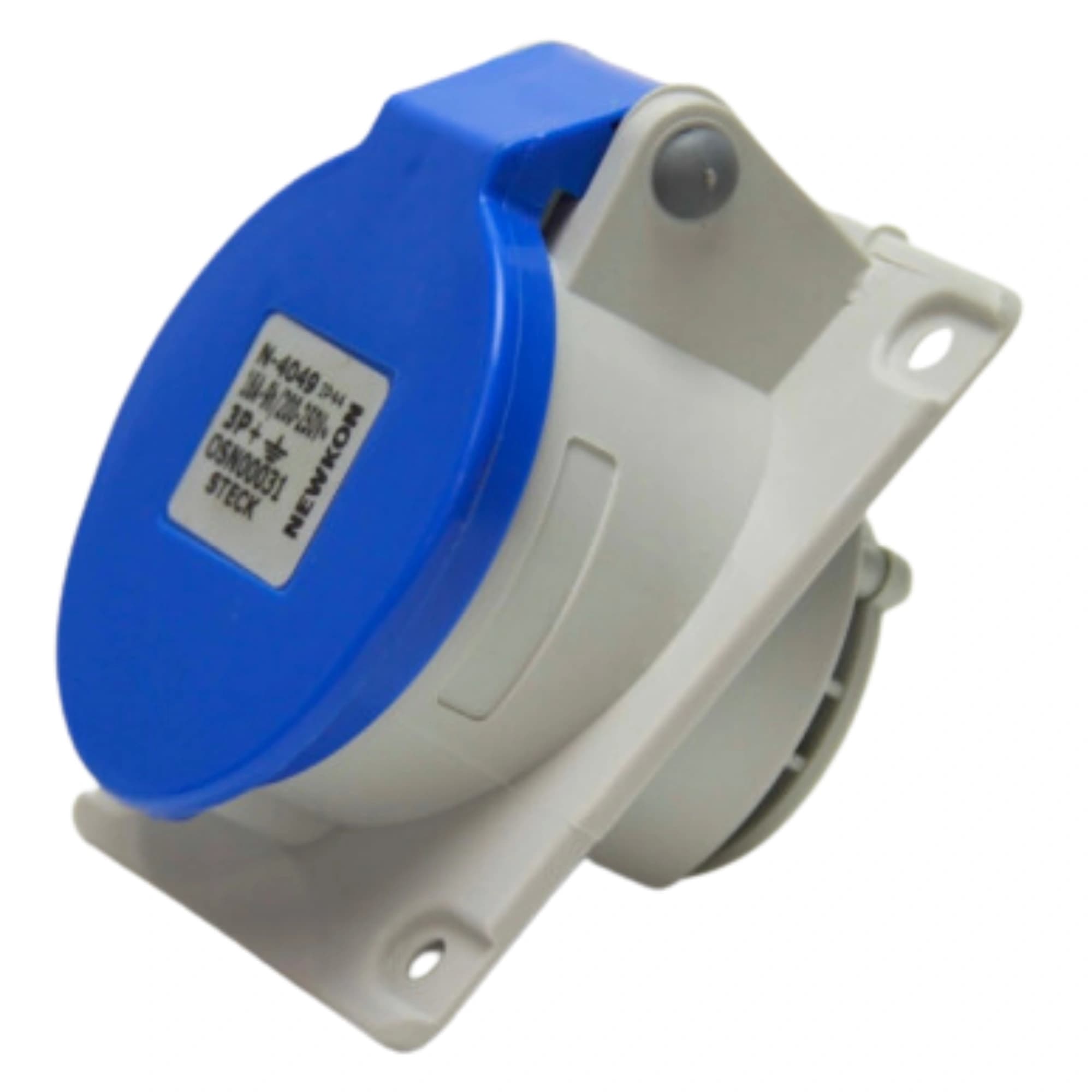 Tomada de Embutir Steck 16A 4P 220/240V N-4049