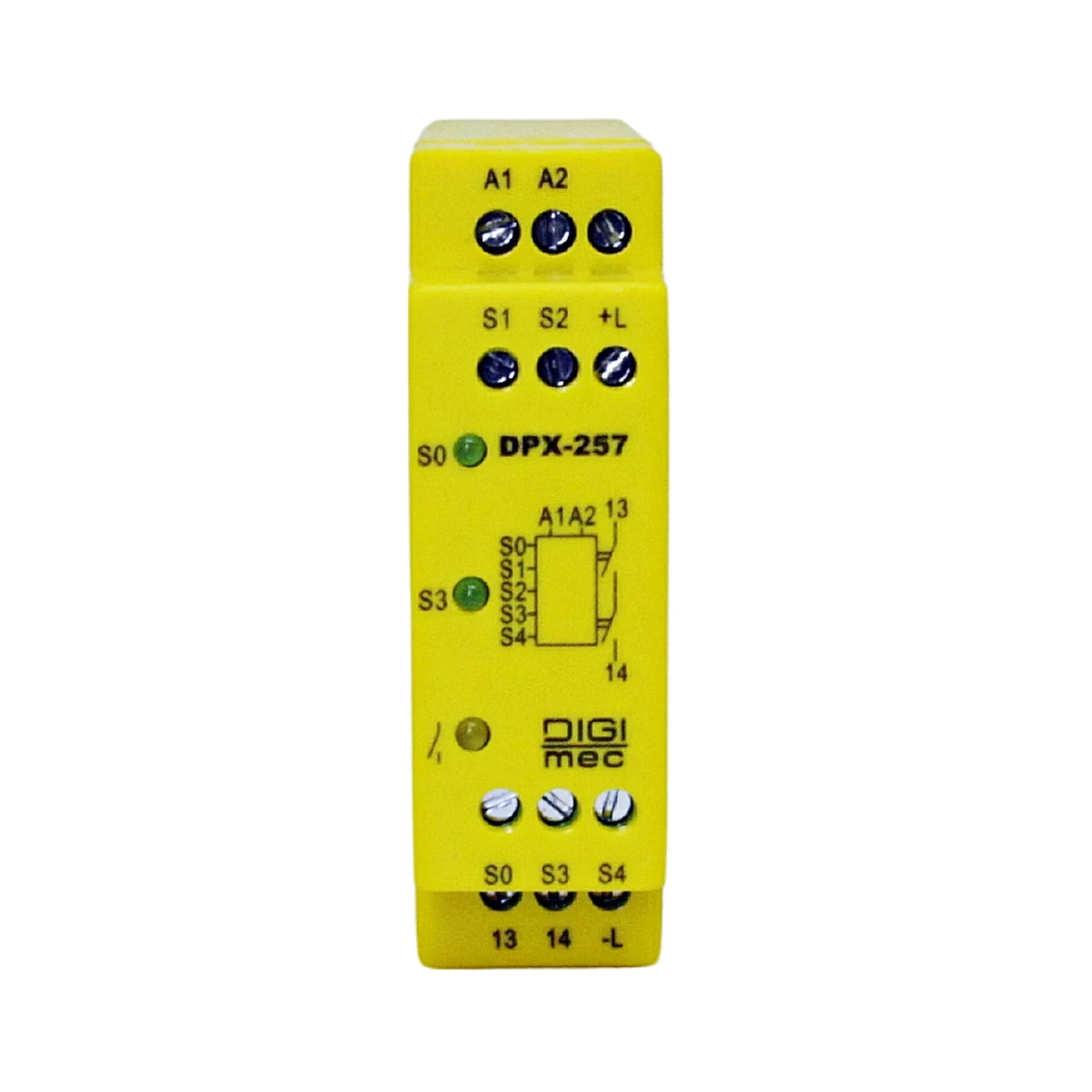 Rele de Segurança NR12 Cat 2 DPX-257 T2 Digimec
